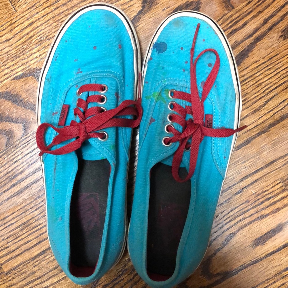 Splatter paint Vans